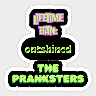 Banned Sticker